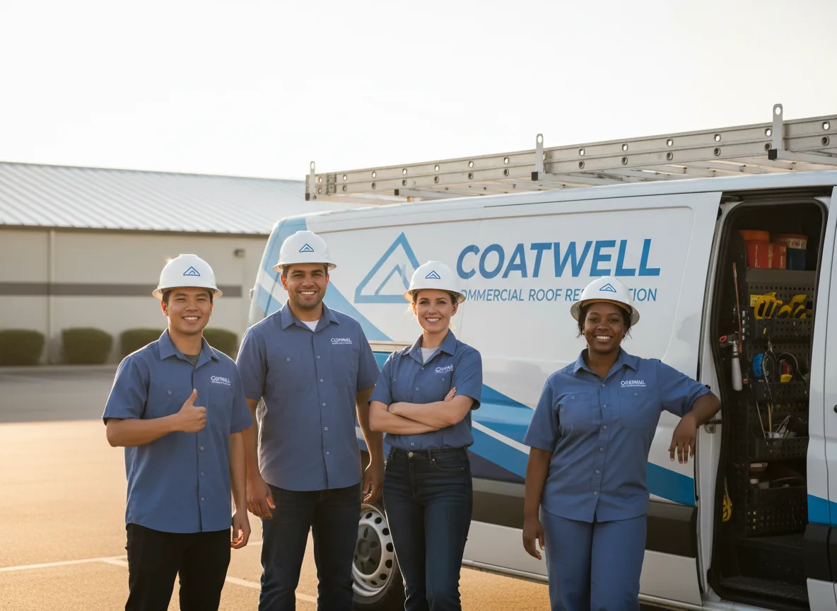 Commercial roof coating company in Fontanelle, IA